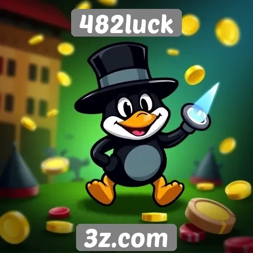 Variedade de jogos disponíveis no 482luck