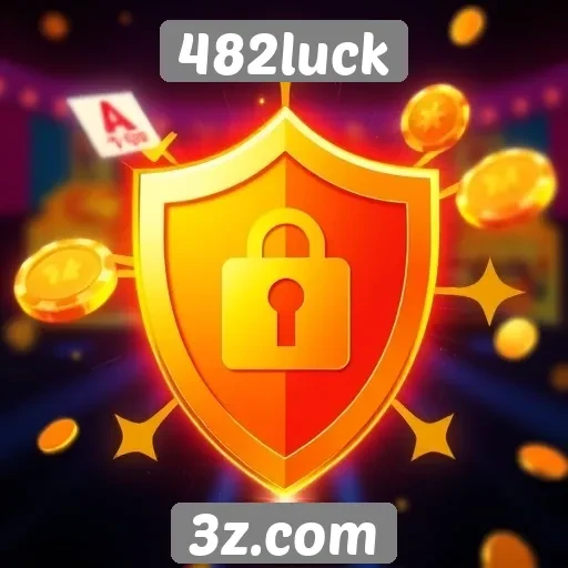 Medidas de segurança no site 482luck