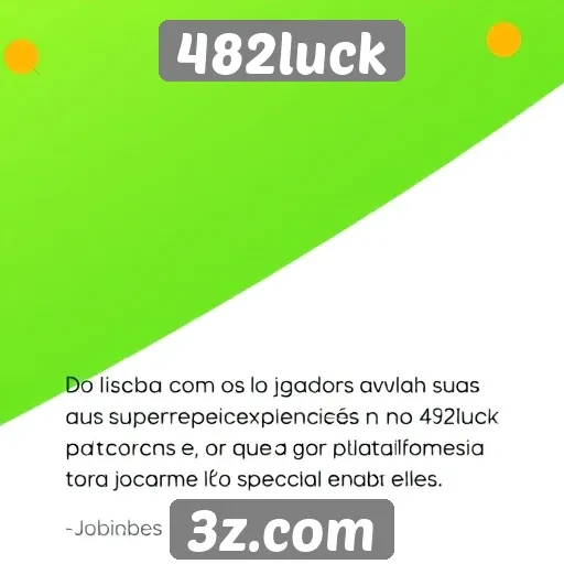 Depoimentos de jogadores sobre a experiência no 482luck